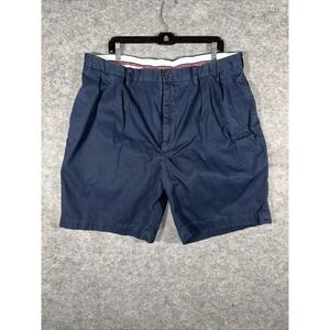 Polo Golf Ralph‎ Lauren Fairway Short Pleated Shield Logo Navy Blue S: 40 Preppy